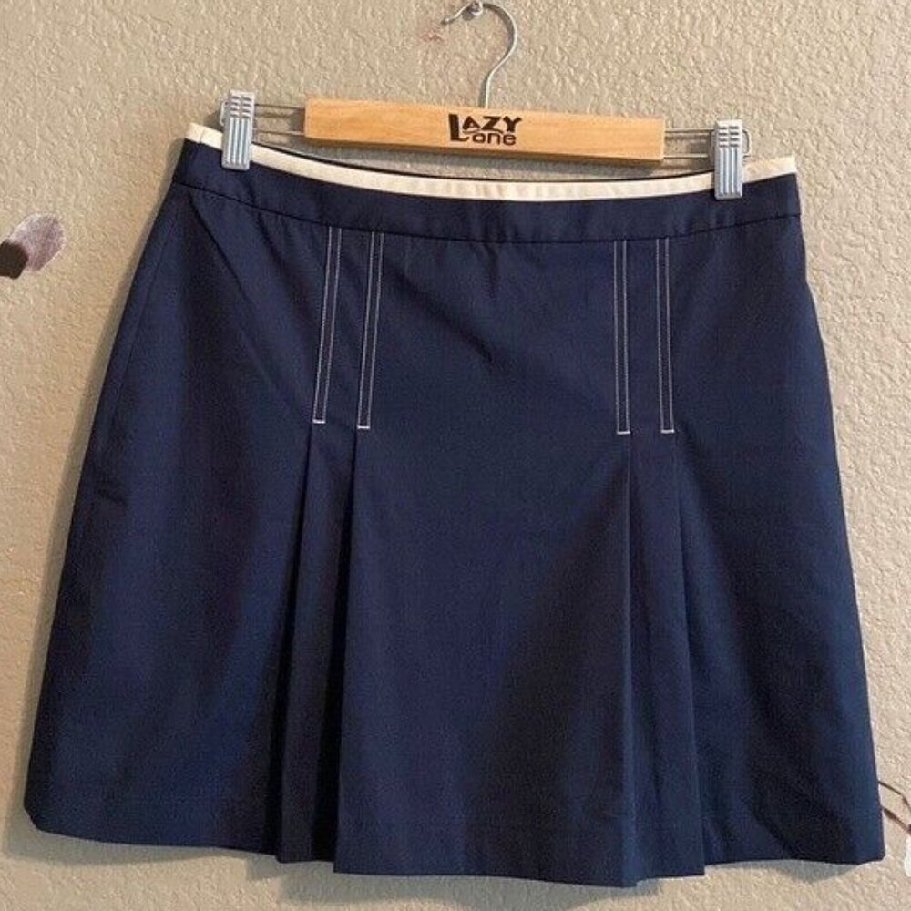 Brooks Brothers - Navy Golf Skirt
